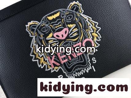 KENZO（ケゾン ）Tiger刺繍のバッグ ケンゾー バッグ 人気 コピー  皮紋がはっきりしていて 皮の光沢が非常によく見えます-2