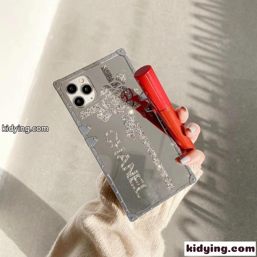 注目される キラキラ シャネル アイフォンケース コピー 全面保護 iPhone13カバー スマホケース お洒落 鏡面-1