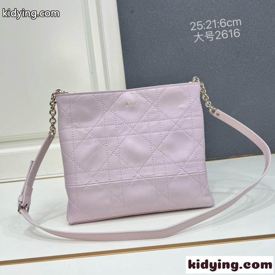 大人可愛い Dior Trianon チェーン付き バッグ クリスチャン・ディオール コピー ピンク-2