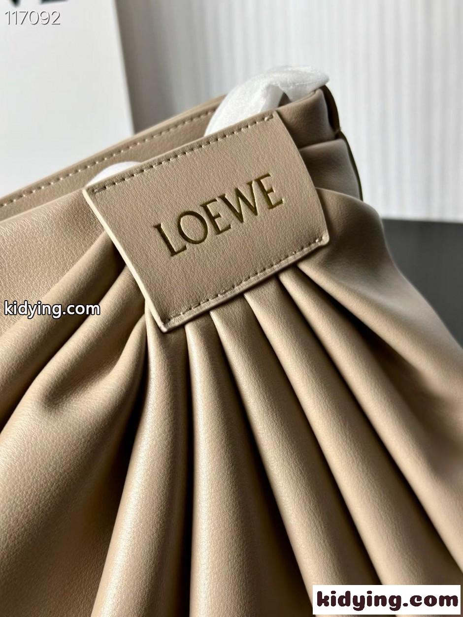 ロエベ ドレープ トートバッグ スーパーコピー LOEWE 大人気 新作 ベージュ-4