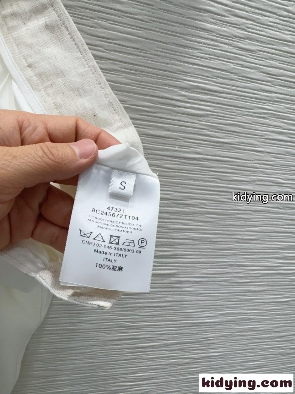 上品 カジュアル リネンパンツ シャネル パンツ コピー ホワイト-3
