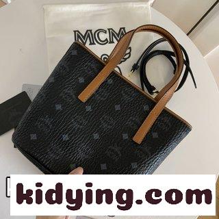 m家のトップオリジナル 独自の背景 コーナー同期 高精細銅メダルのロゴ エムシーエム カバン コピー-1