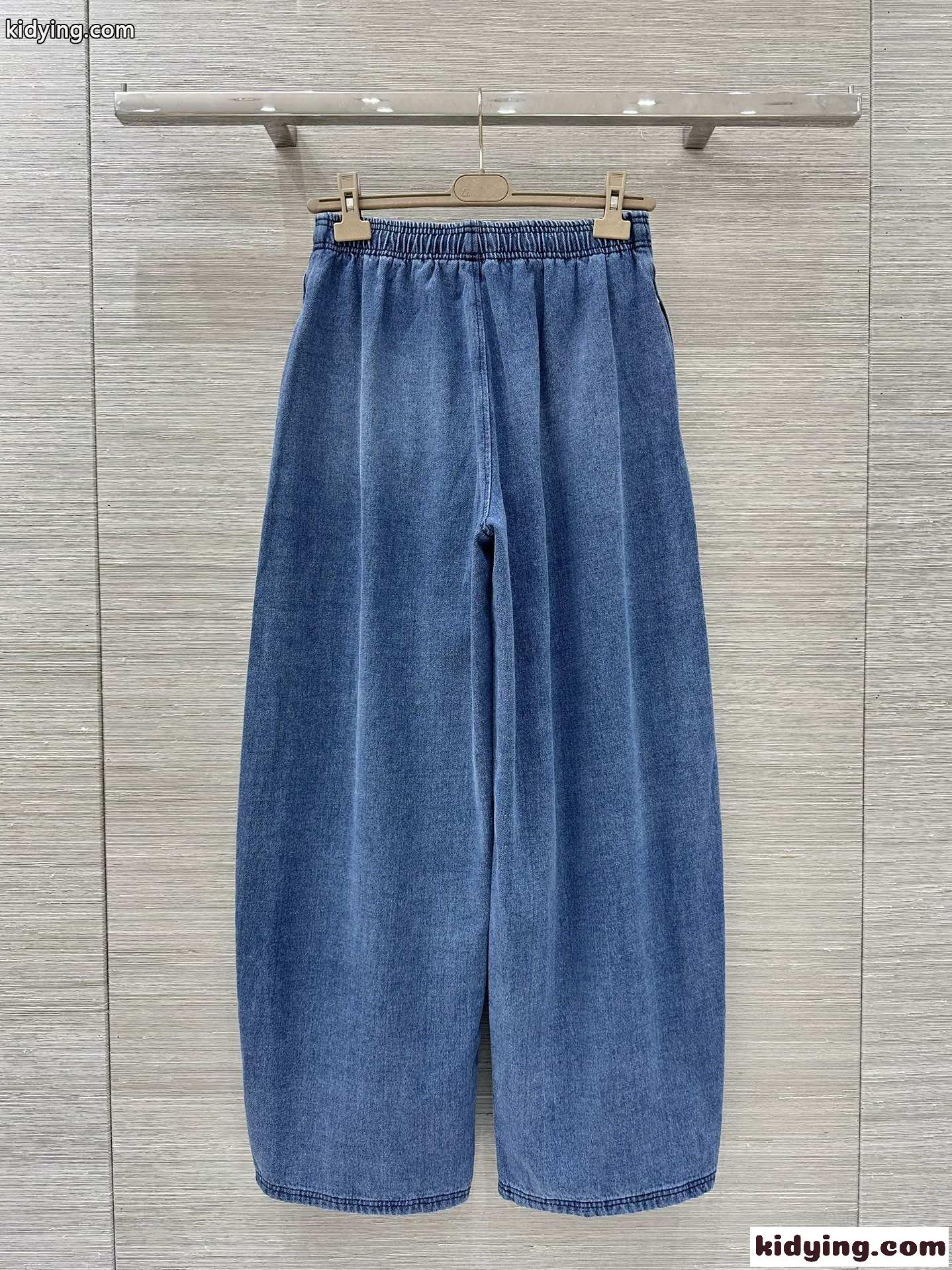 カジュアル リラックス デニムパンツ アレキサンダーワング ジーンズ コピー ブルー-4