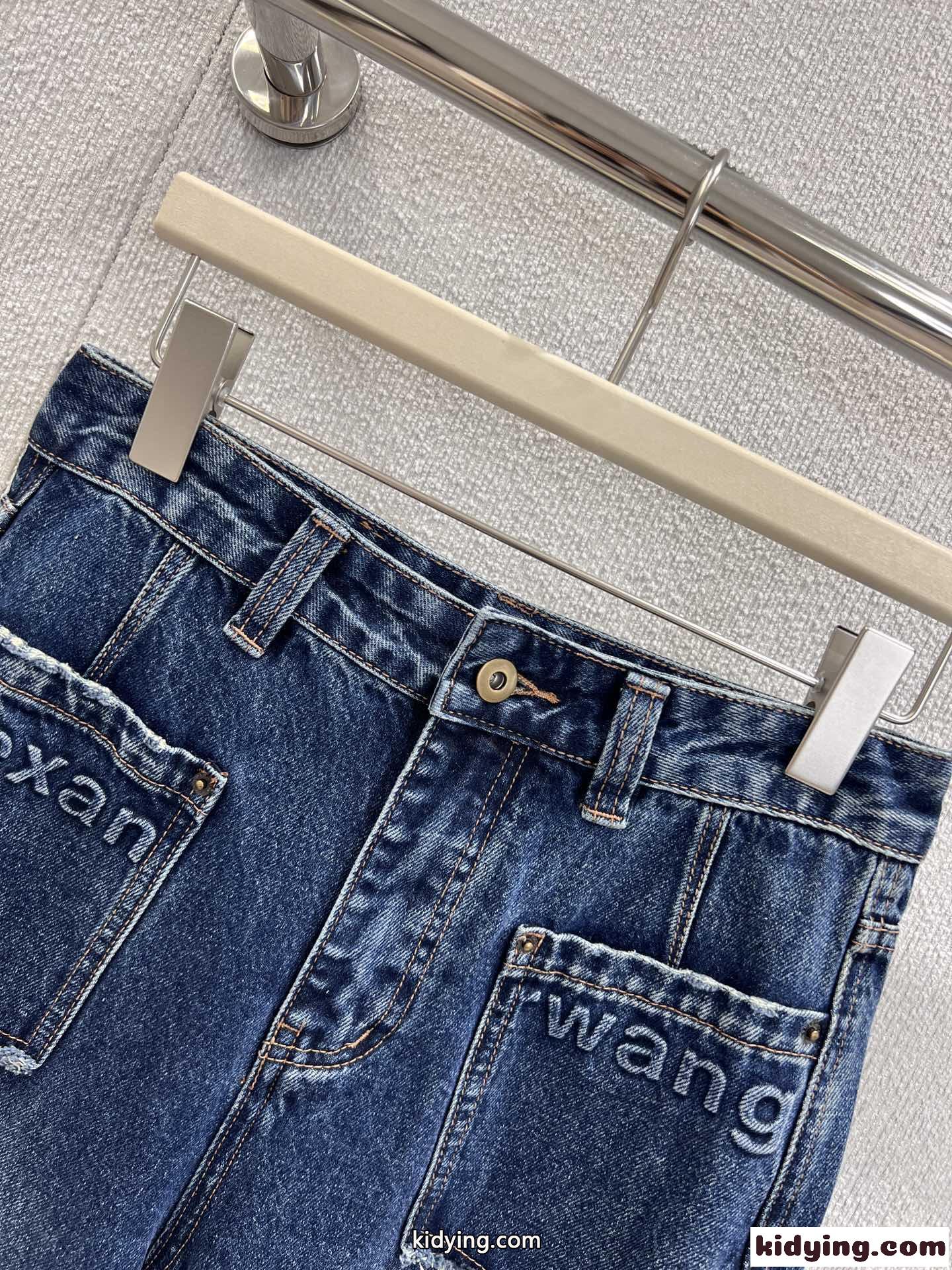お洒落 合わせやすい アレキサンダーワング ジーンズ コピー デニムパンツ-3