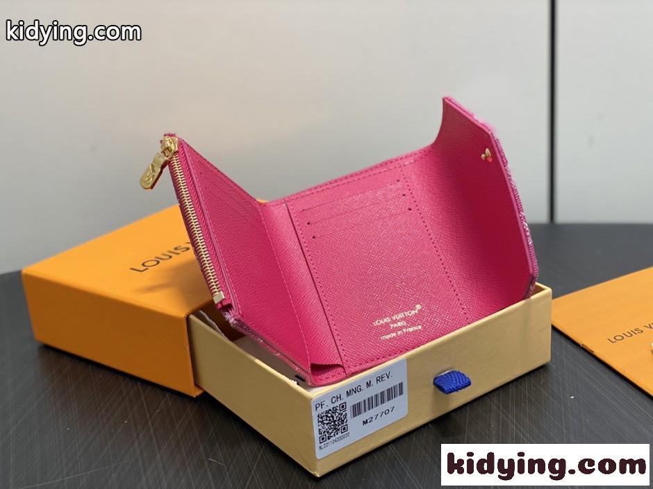 M27707 ポルトフォイユ･ヴィクトリーヌ ルイ･ヴィトン 財布 スーパーコピー 三つ折り-3