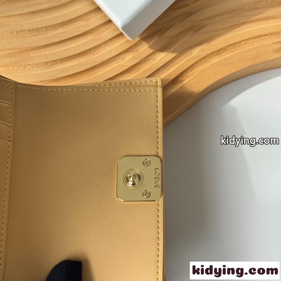 LOEWE ロエベ 3つ折り財布 小銭入れ付き スーパーコピー コンパクト ウォレット-4