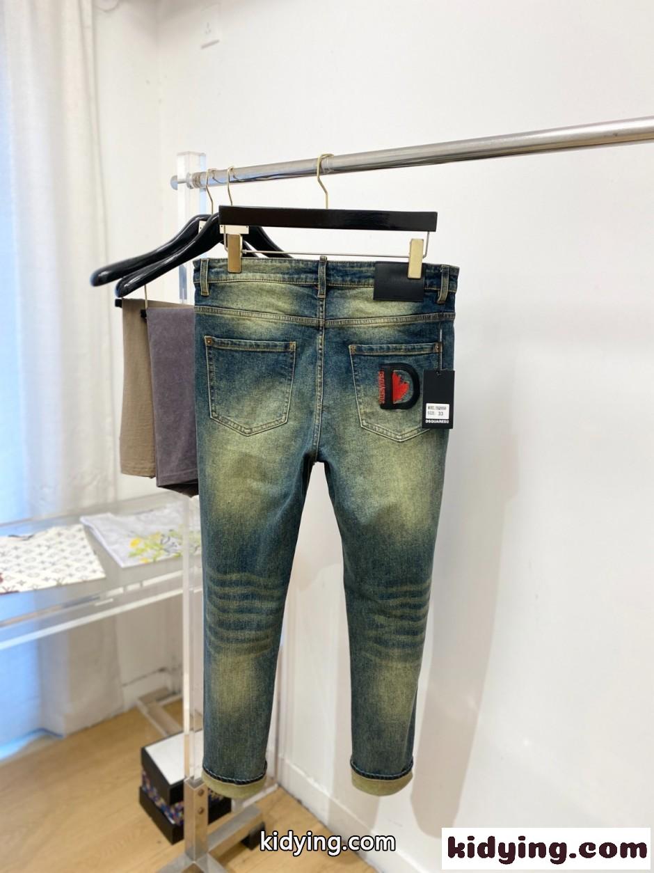 カジュアル 合わせやすい デニムパンツ ディースクエアード ジーンズ 偽物-3