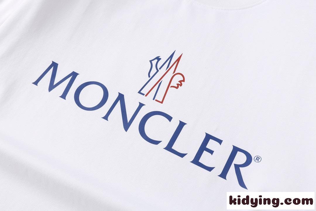 着心地いい ロゴ プリント おしゃれ 定番人気 モンクレール tシャツ コピー 半袖 クルーネック トップス-3