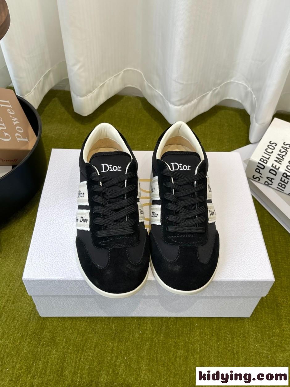 クリスチャン・ディオール Dior Ribbon スニーカー コピー カジュアル 人気-4