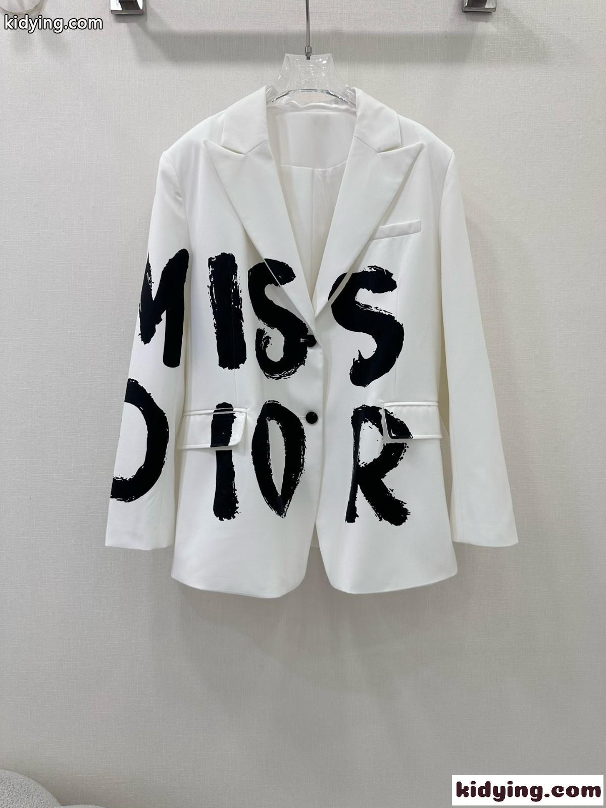 Miss Dior ブレザー クリスチャン・ディオール ジャケット コピー ホワイト-0