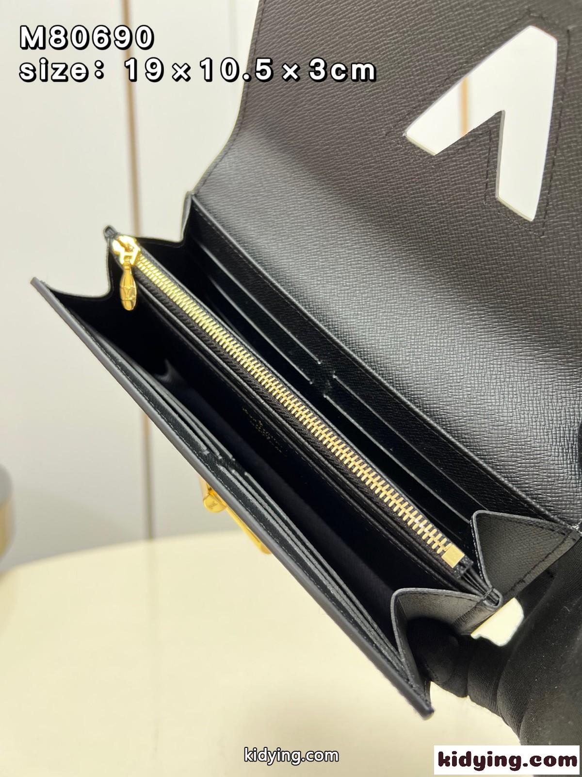大人気 M80690 LOUIS VUITTON ルイヴィトン ポルトフォイユ ツイスト コピー 長財布 ウォレット-4