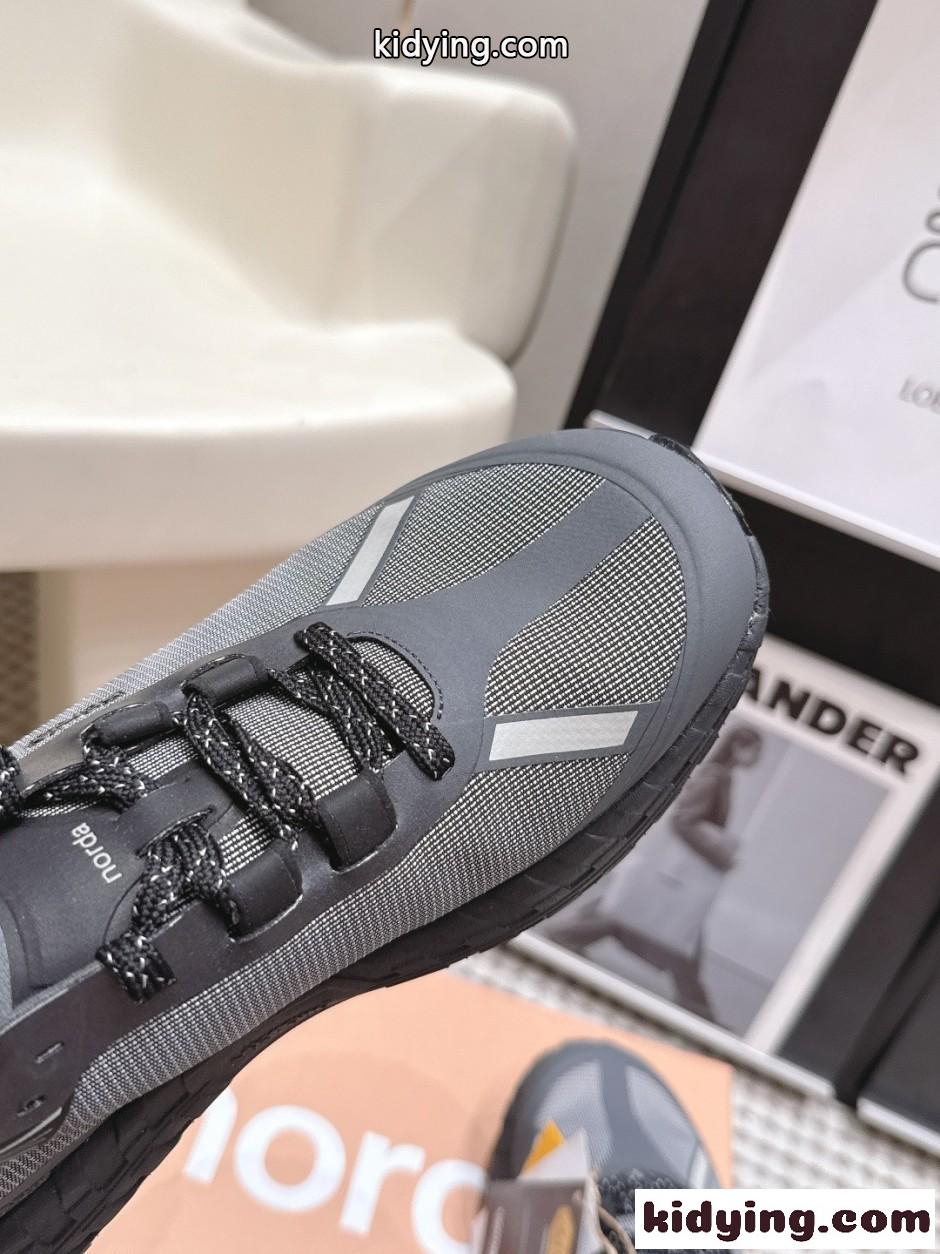 カジュアル 人気 ZEGNA x norda™ エルメネジルド・ゼニア スニーカー 偽物 グレー-3
