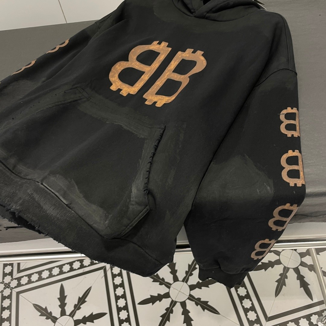 定番 おしゃれ バレンシアガ CRYPTO HOODIE コピー パーカー ユニセックス-3