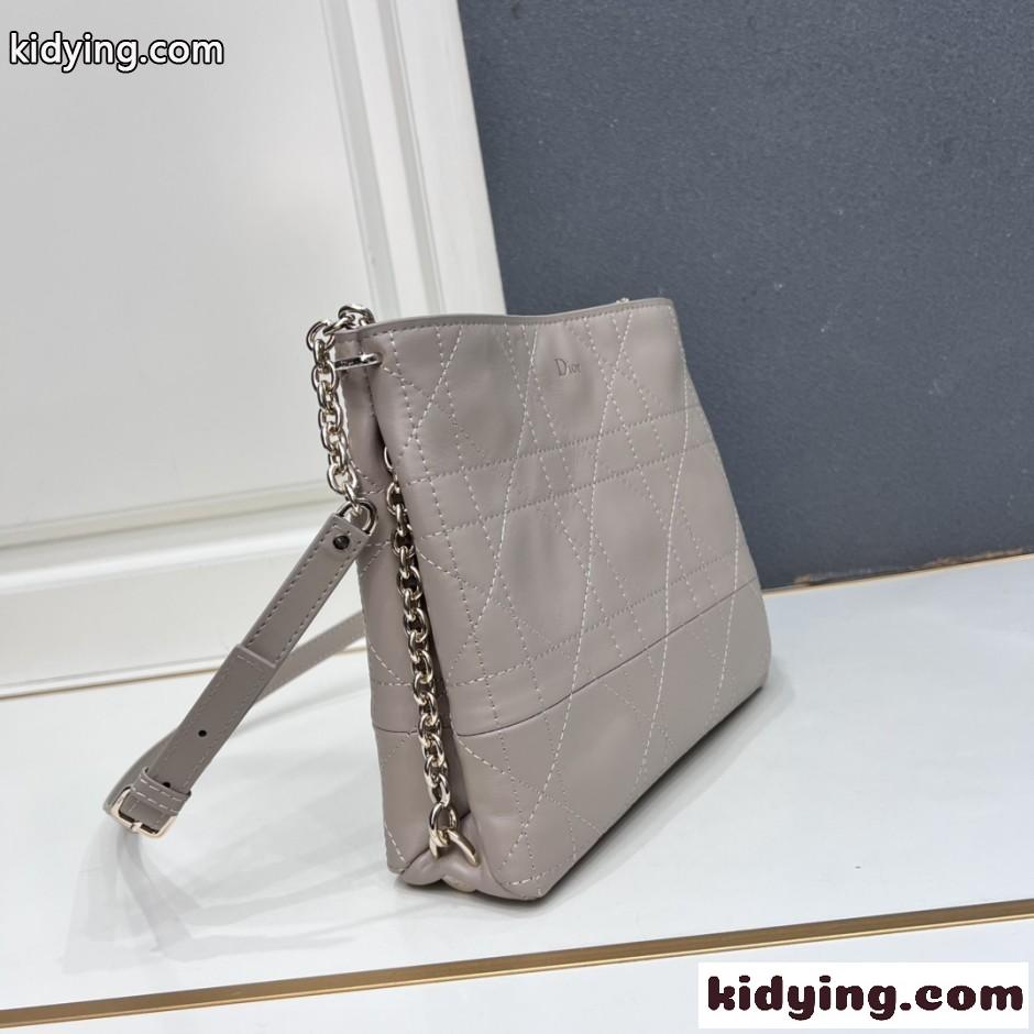 Dior Trianon チェーン付き バッグ クリスチャン・ディオール コピー グレージュ-2