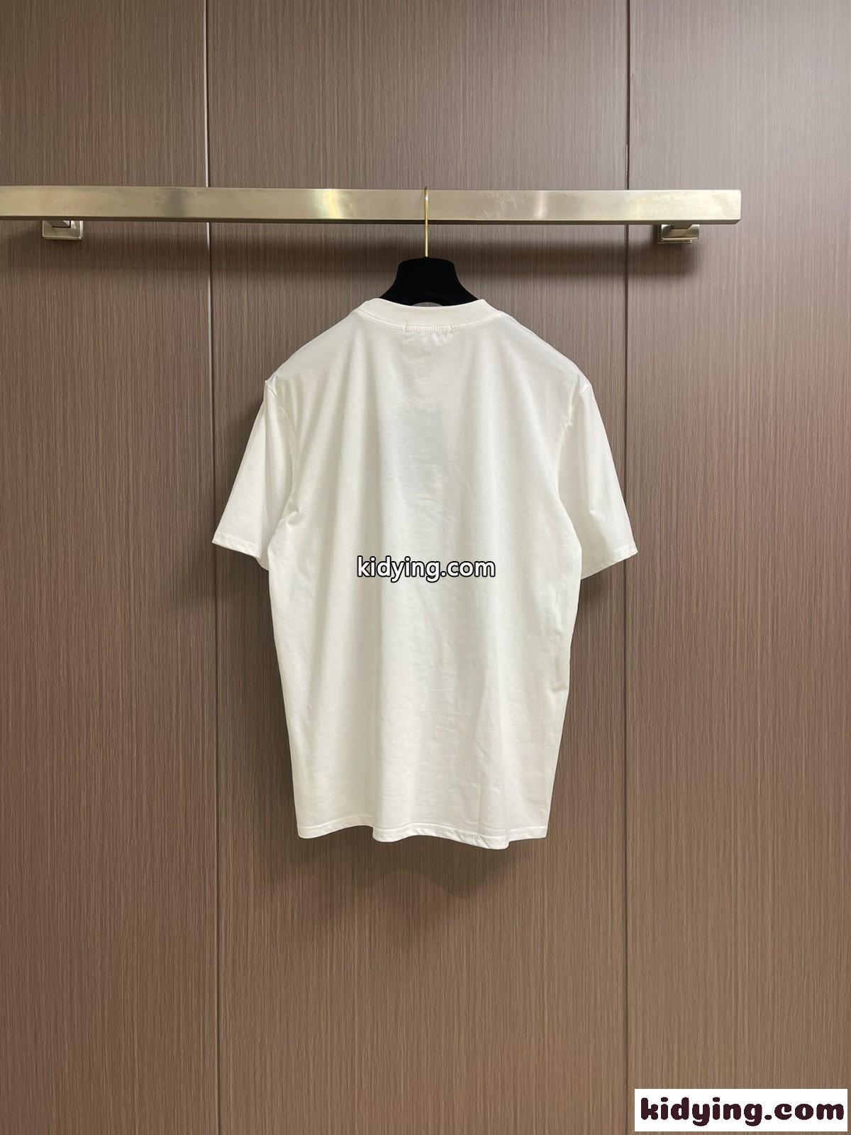 イタリアンホリデープリント 半袖Tシャツ ドルチェ&ガッバーナ Tシャツ コピー コットン-1