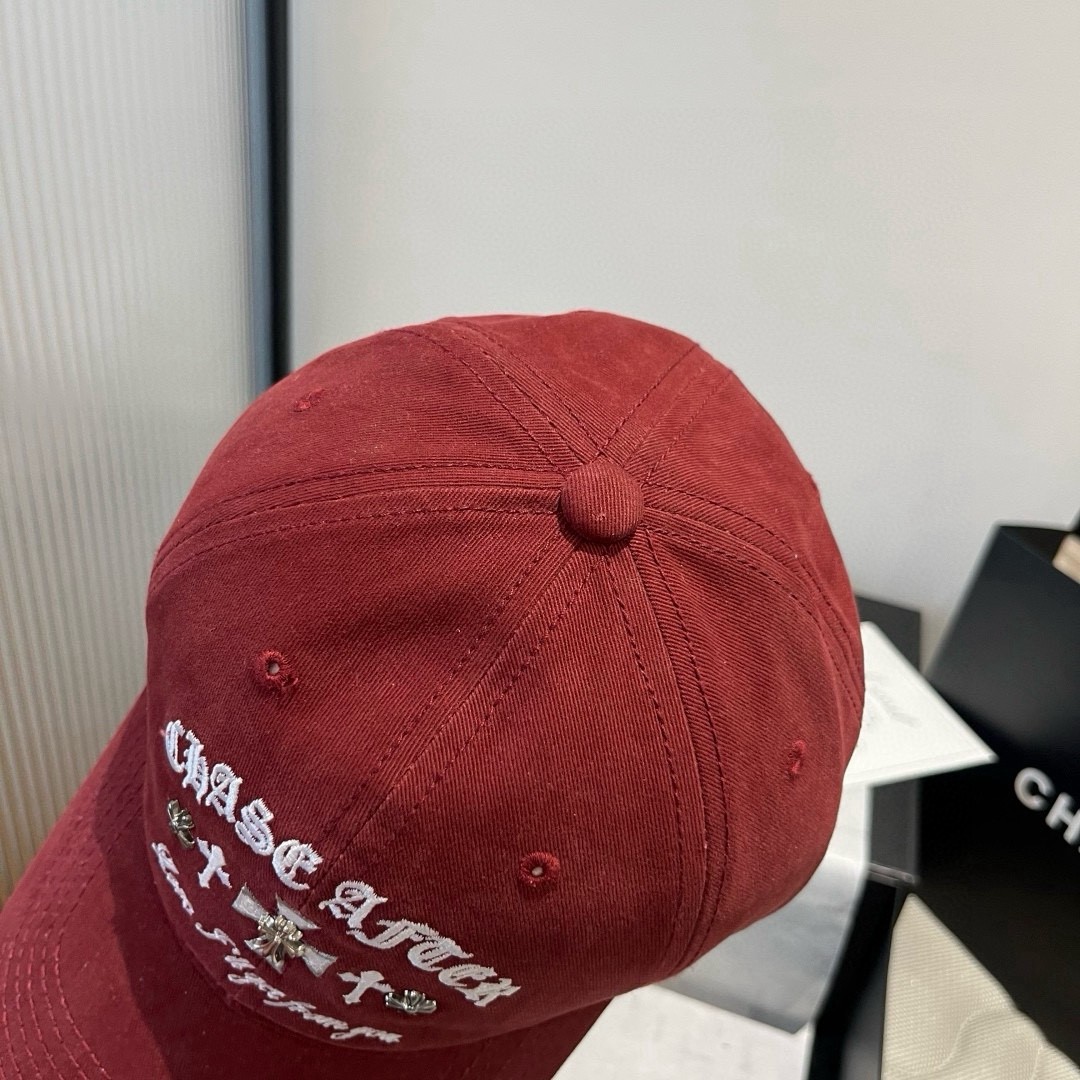 スタイリッシュ 刺繍入り 帽子 クロムハーツ キャップ 偽物 ユニセックス-1