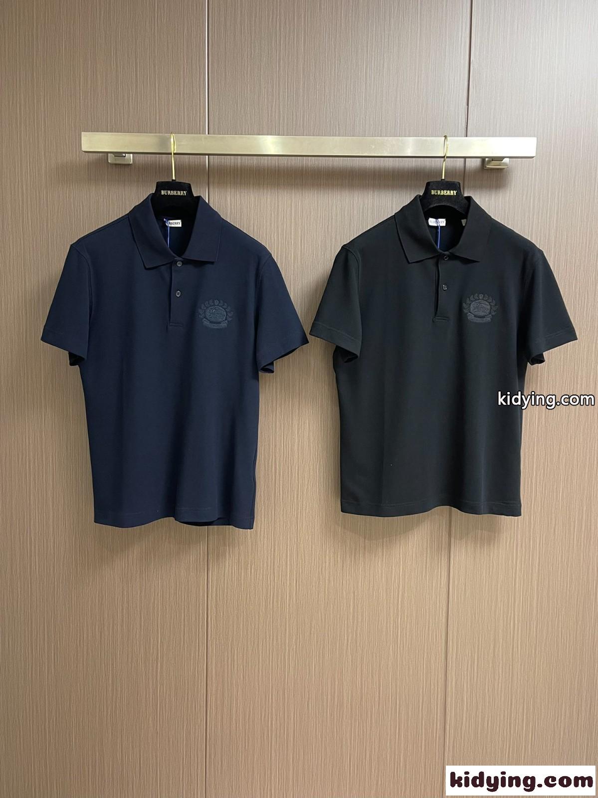 カジュアル ロゴ入り コットンピケ ポロシャツ バーバリー Tシャツ コピー 半袖-2