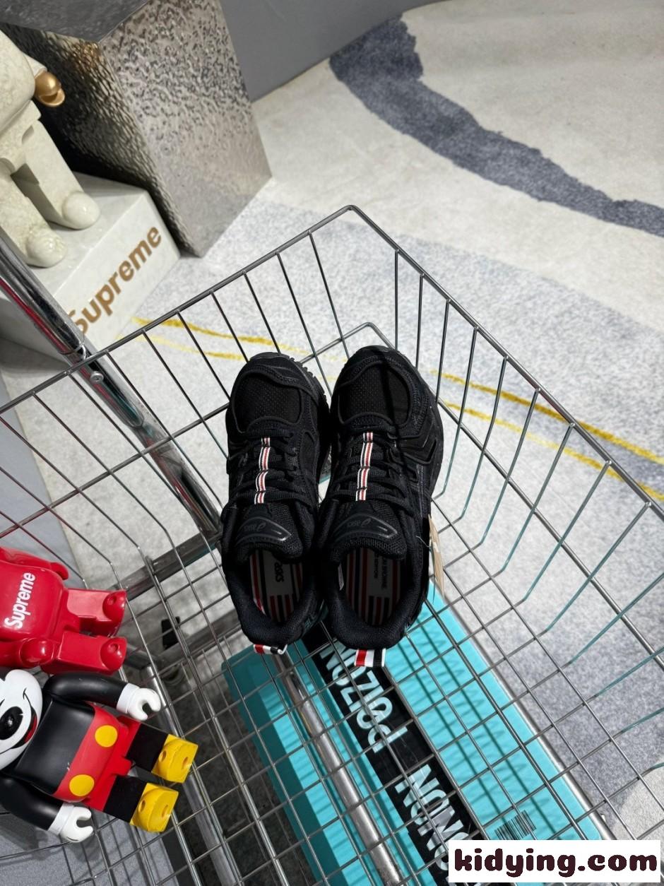 アシックス GEL-KAYANO 14 ユニセックス スニーカー トムブラウン コピー ブラック-4