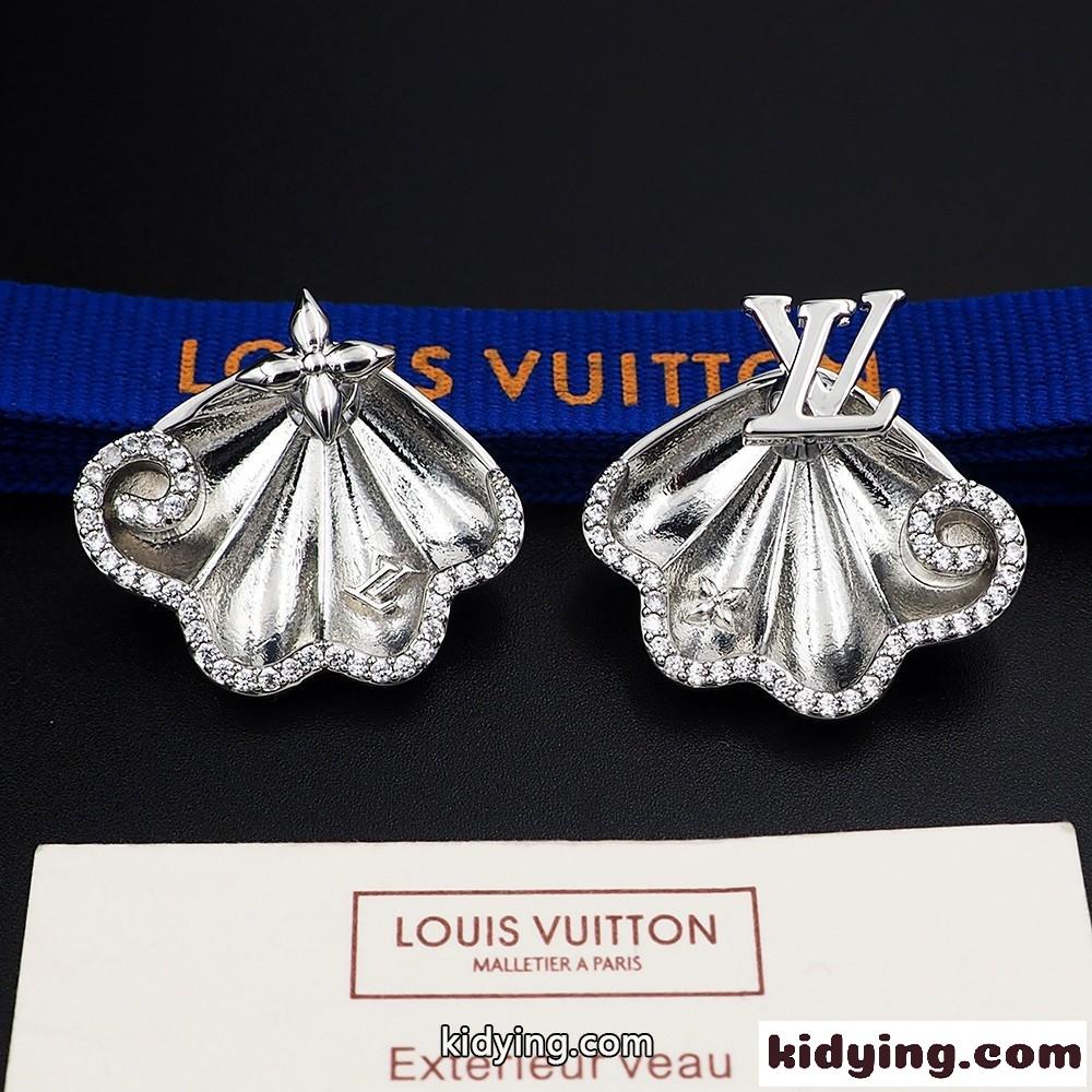ピアス･クルーザー LV アクアティック ルイヴィトン イヤリング 偽物 アクセサリー シルバー-1