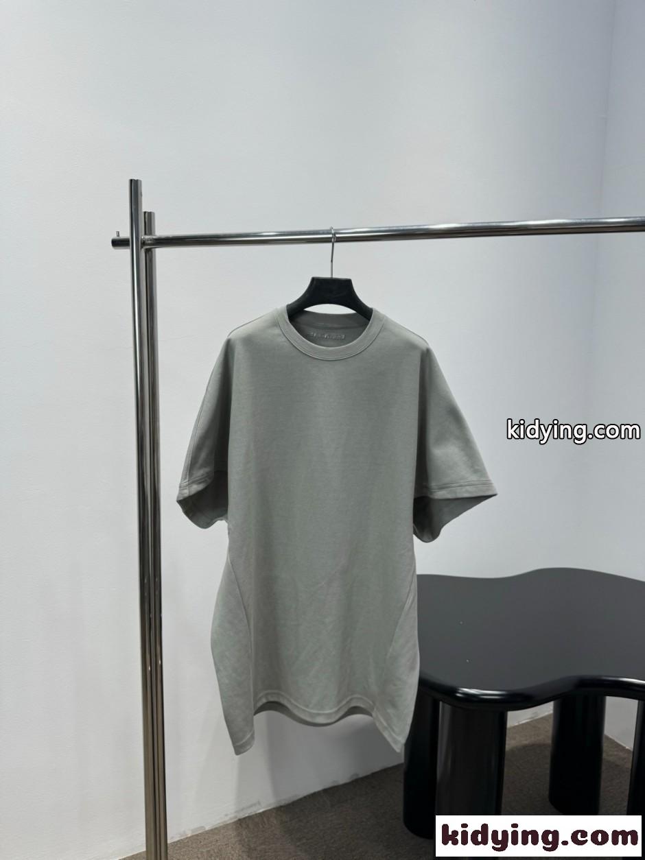 オーバーサイズTシャツ ユニセックス バレンシアガ Tシャツ 偽物 合わせやすい-1