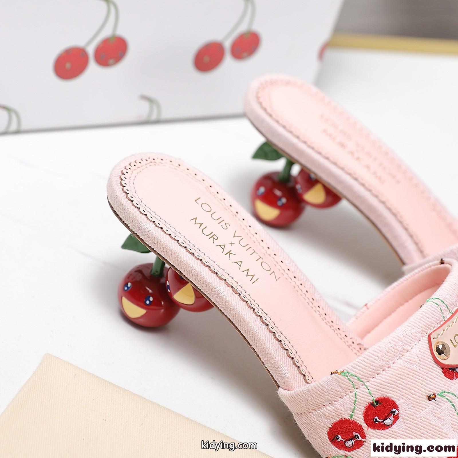 注目コラボ 可愛い LV × TM リリー ミュール ルイ・ヴィトン サンダル スーパーコピー N級品-3