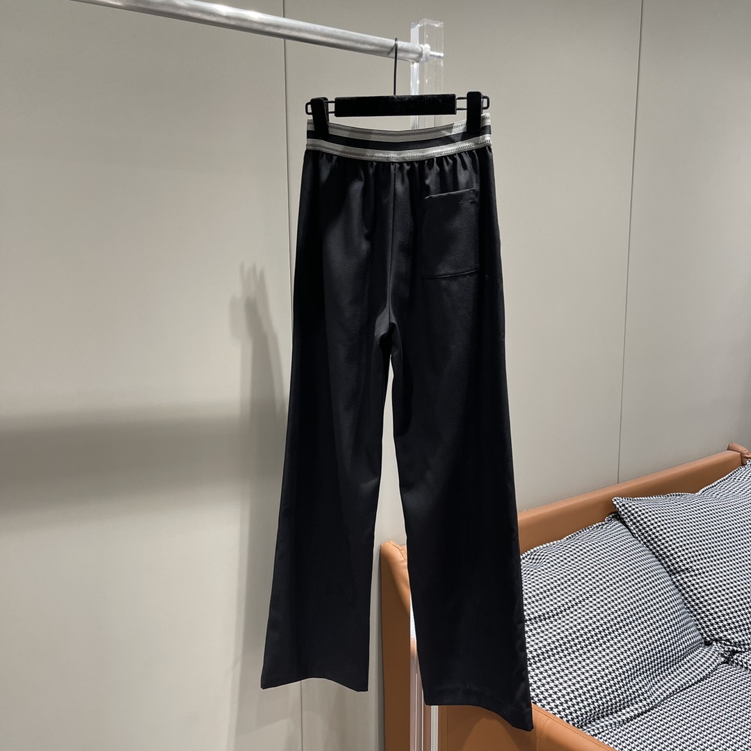 カジュアル ロゴ トラウザーズ ロエベ パンツ コピー レディース ファッション-0