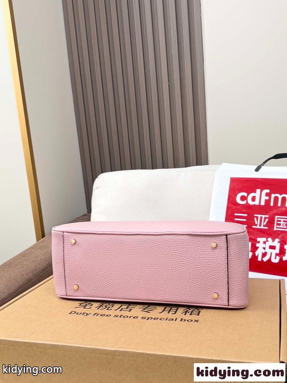 A4サイズ収納可 コーチ サバンナ キャリーオールバッグ スーパーコピー ピンク-2