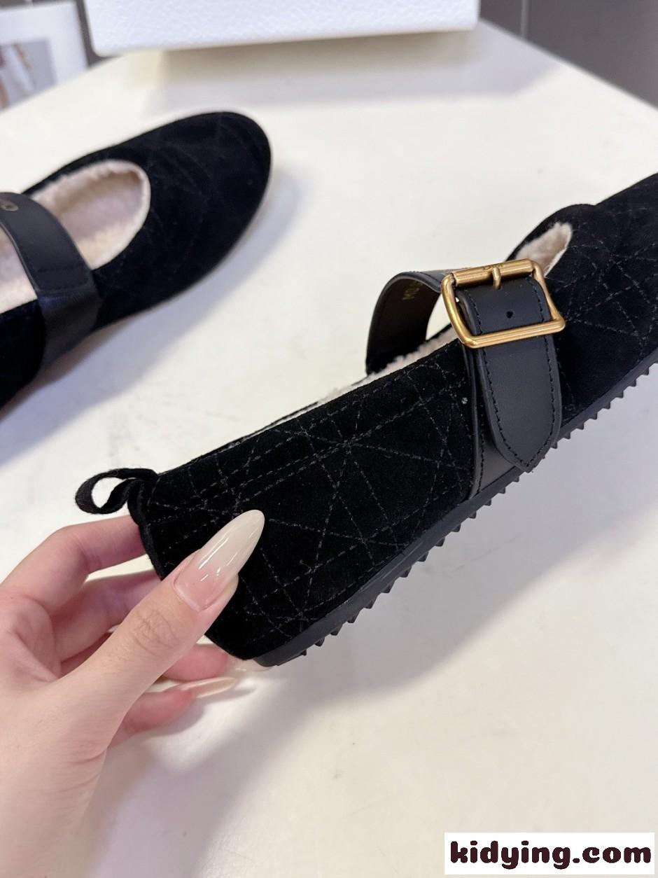 DiorAlps Dior Frost バレリーナ クリスチャン・ディオール スーパーコピー ブラック-3
