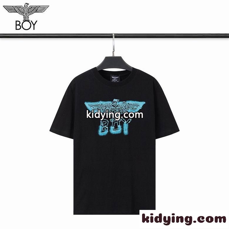 カジュアル トップス クルーネック ロゴプリント ボーイロンドン 半袖Tシャツ コピー おしゃれ 肌に優しい 快適-2