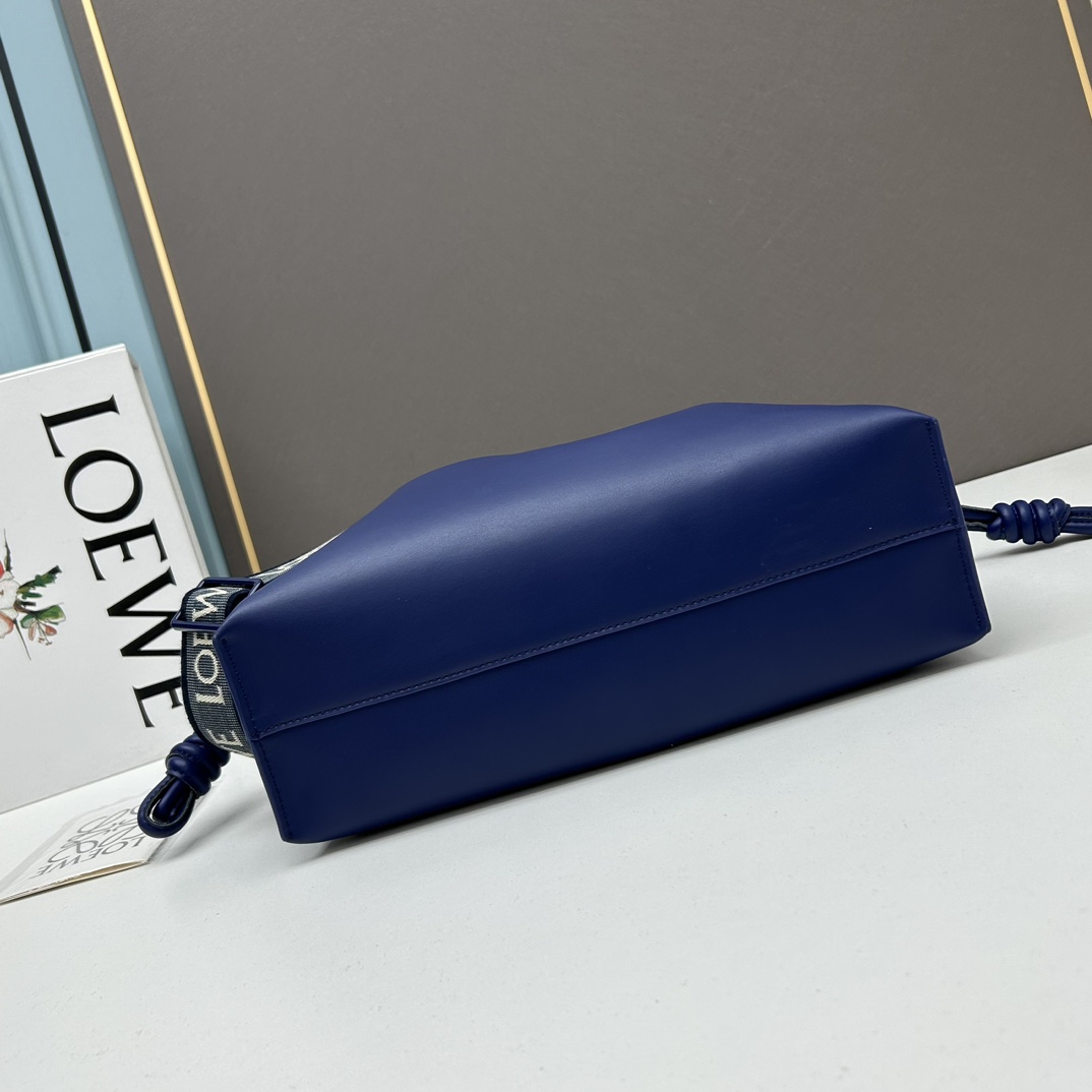 LOEWE フラメンコクラッチ ロエベ バッグ コピー ショルダーバッグ ブルー-0