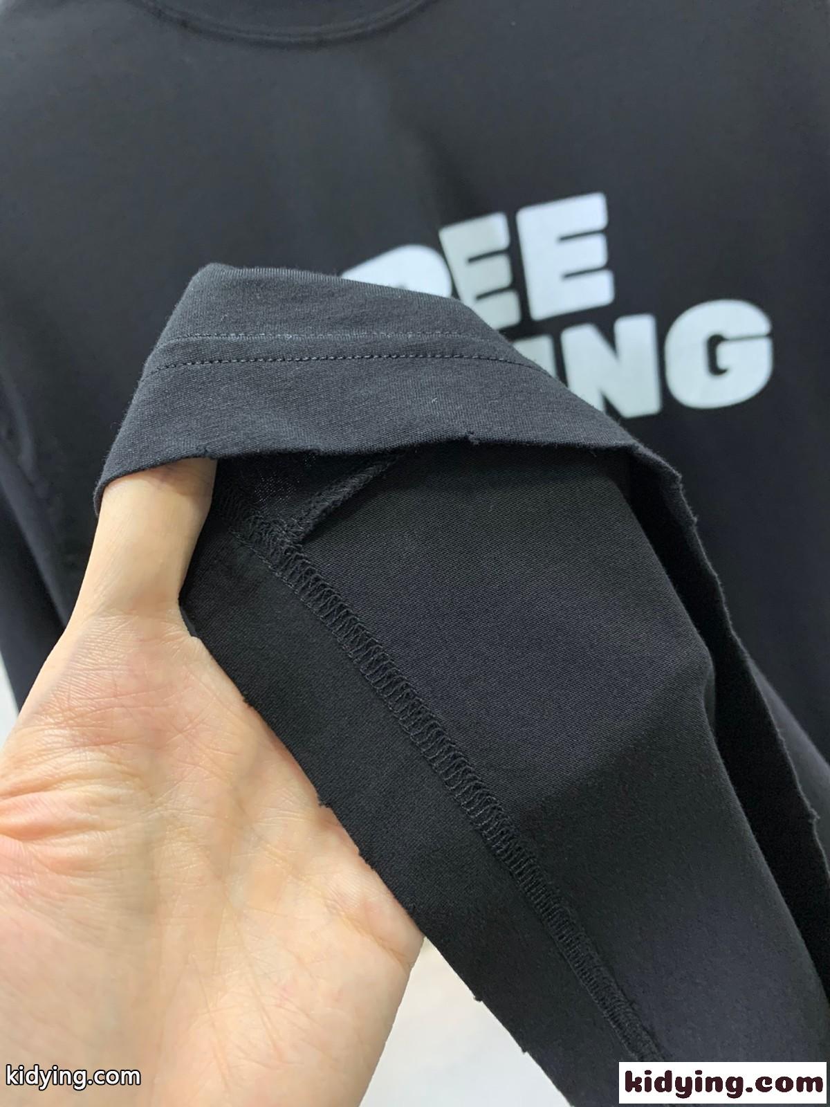 STYLING HOTLINE プリント 半袖Tシャツ バレンシアガ Tシャツ コピー ユニセックス-4