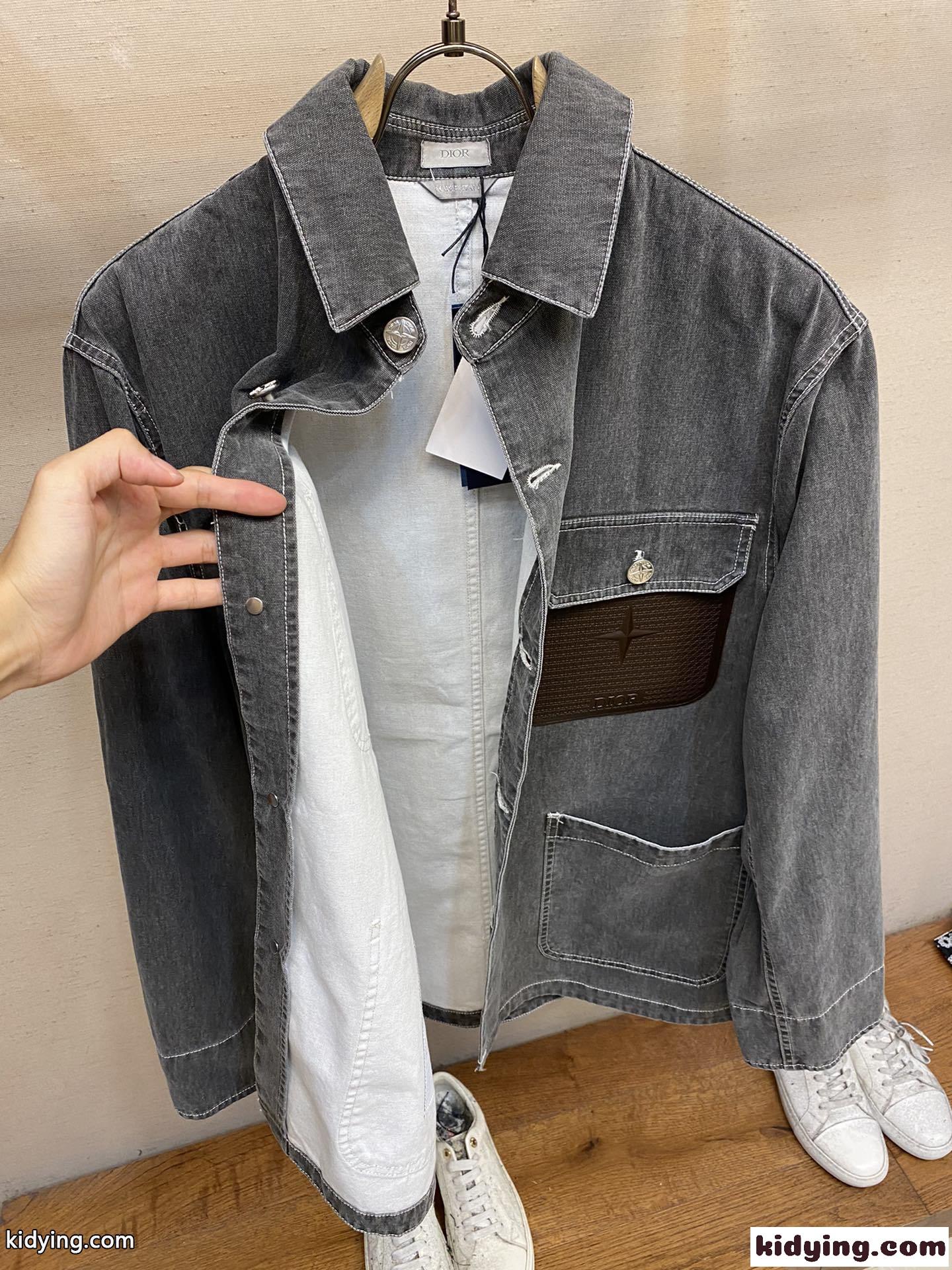 クリスチャン・ディオール ジャケット コピー DIOR AND STONE ISLAND ジャケット-4