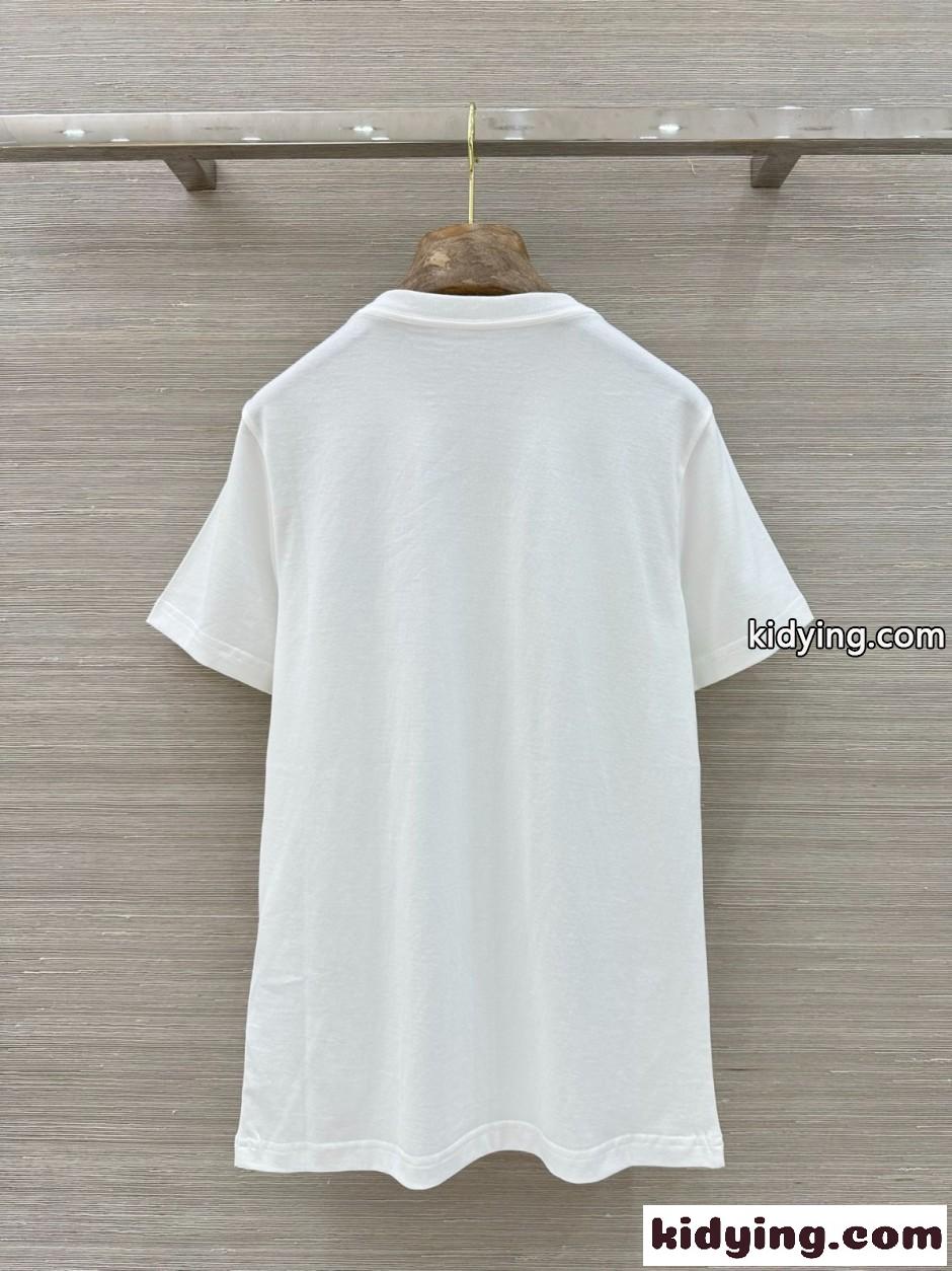 Dioriviera Dior Médaillon Tシャツ クリスチャン・ディオール コピー 半袖トップス-3