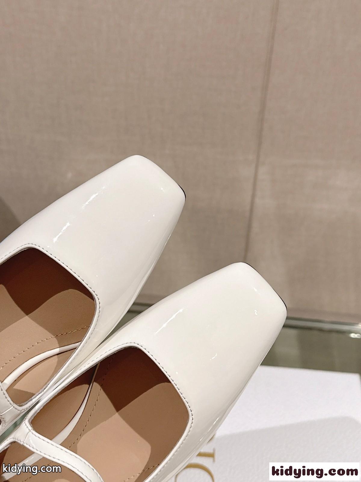クリスチャン・ディオール シューズ コピー JOLIE DIOR パンプス 3.5cm ホワイト-1