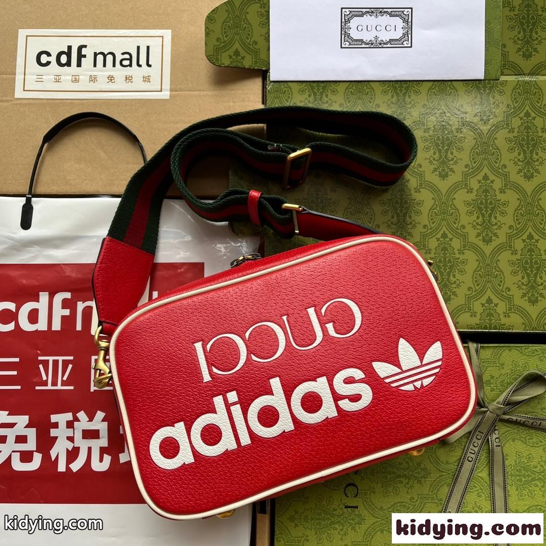 adidas x Gucci コラボ&カジュアル スモール ショルダーバッグ グッチ バッグ コピー カメラバッグ-0