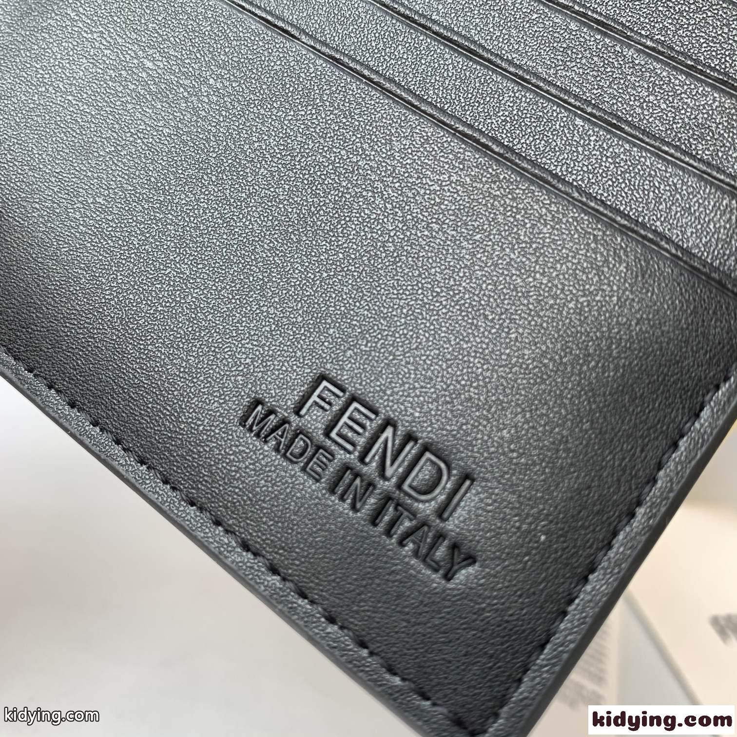 フェンディ ダイアゴナル 財布 スーパーコピー 定番 二つ折り財布 ウォレット-4