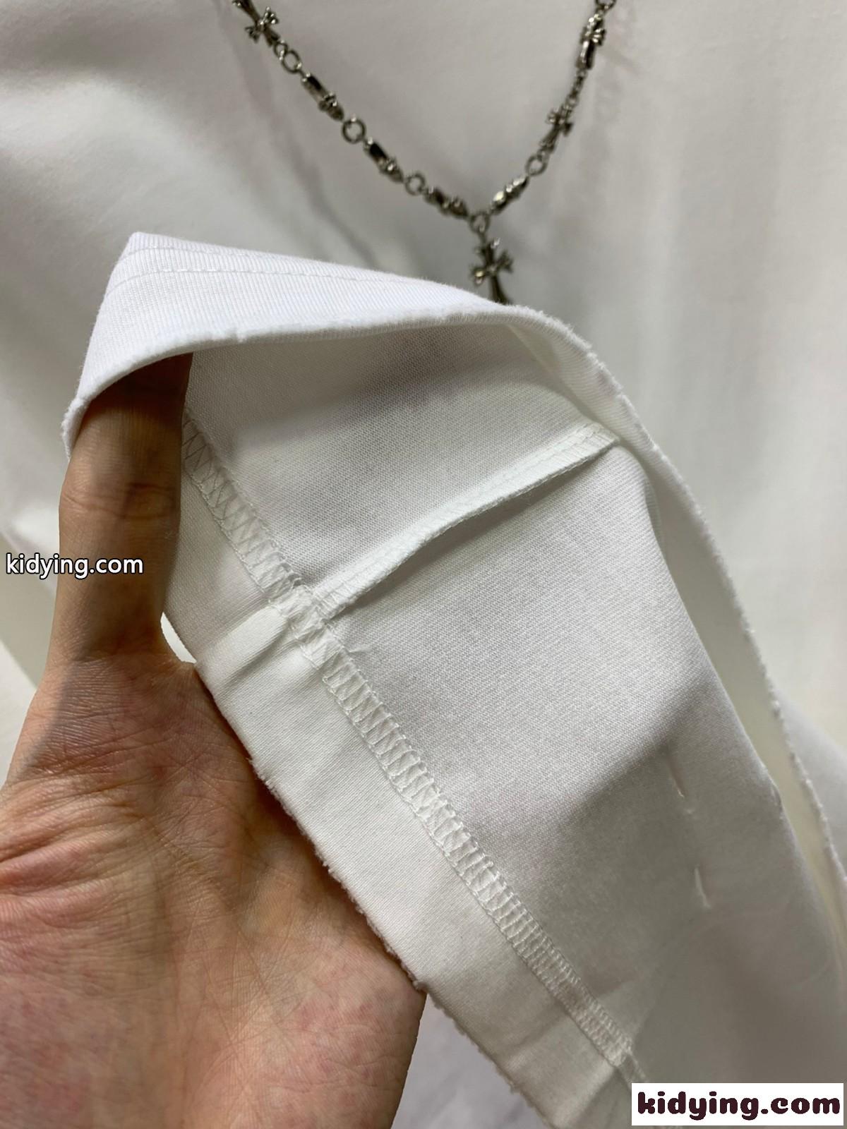 シンプル 着回し クルーネック クロムハーツ Tシャツ コピー 半袖 トップス-4