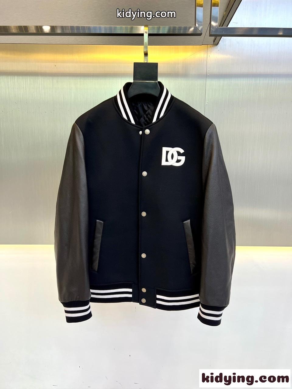 おしゃれ 袖切り替え ドルチェ&ガッバーナ ジャケット コピー DGロゴ付-0