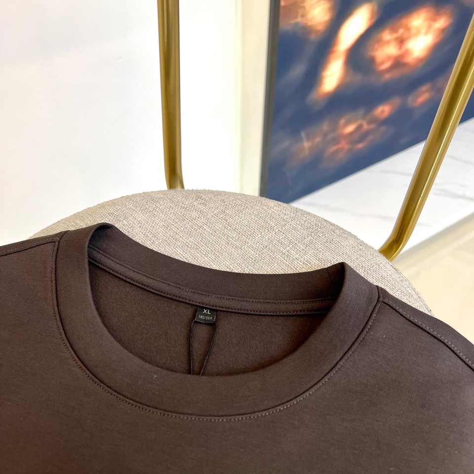 上品 カジュアル クルーネック コットン スウェットシャツ バーバリー Tシャツ コピー-0