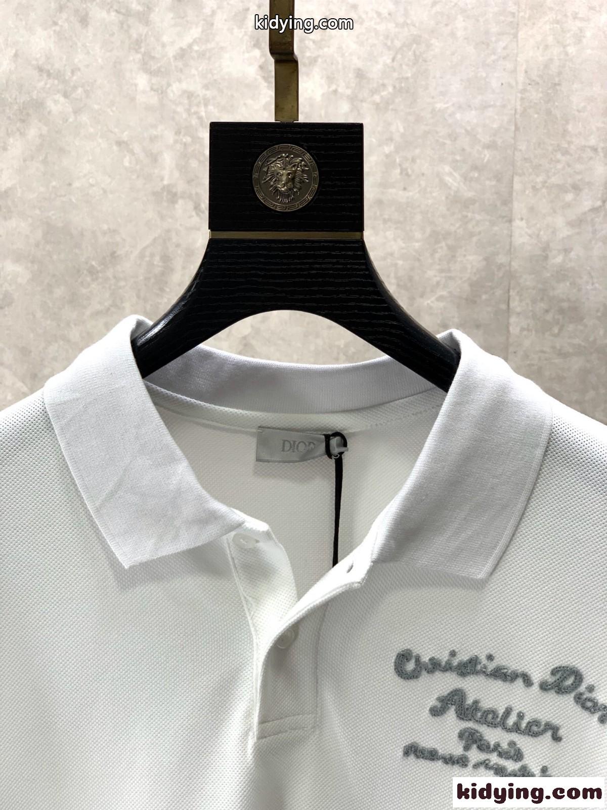 CHRISTIAN DIOR ATELIER コットンピケ ポロシャツ クリスチャン・ディオール Tシャツ コピー メンズ-2