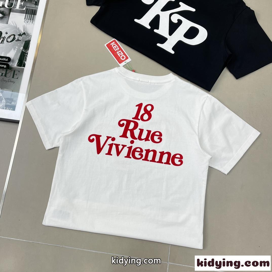 KENZO BY VERDY コットン 半袖 Tシャツ ケンゾー tシャツ コピー ユニセックス-3