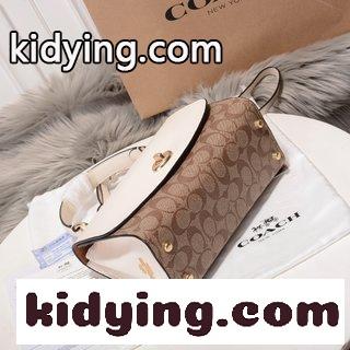 コーチバッグ 芸能人 COACH コーチの21年の新型女性Parkerはバッグをカバーしています サンドイッチが入っていて 容量が大きい-0