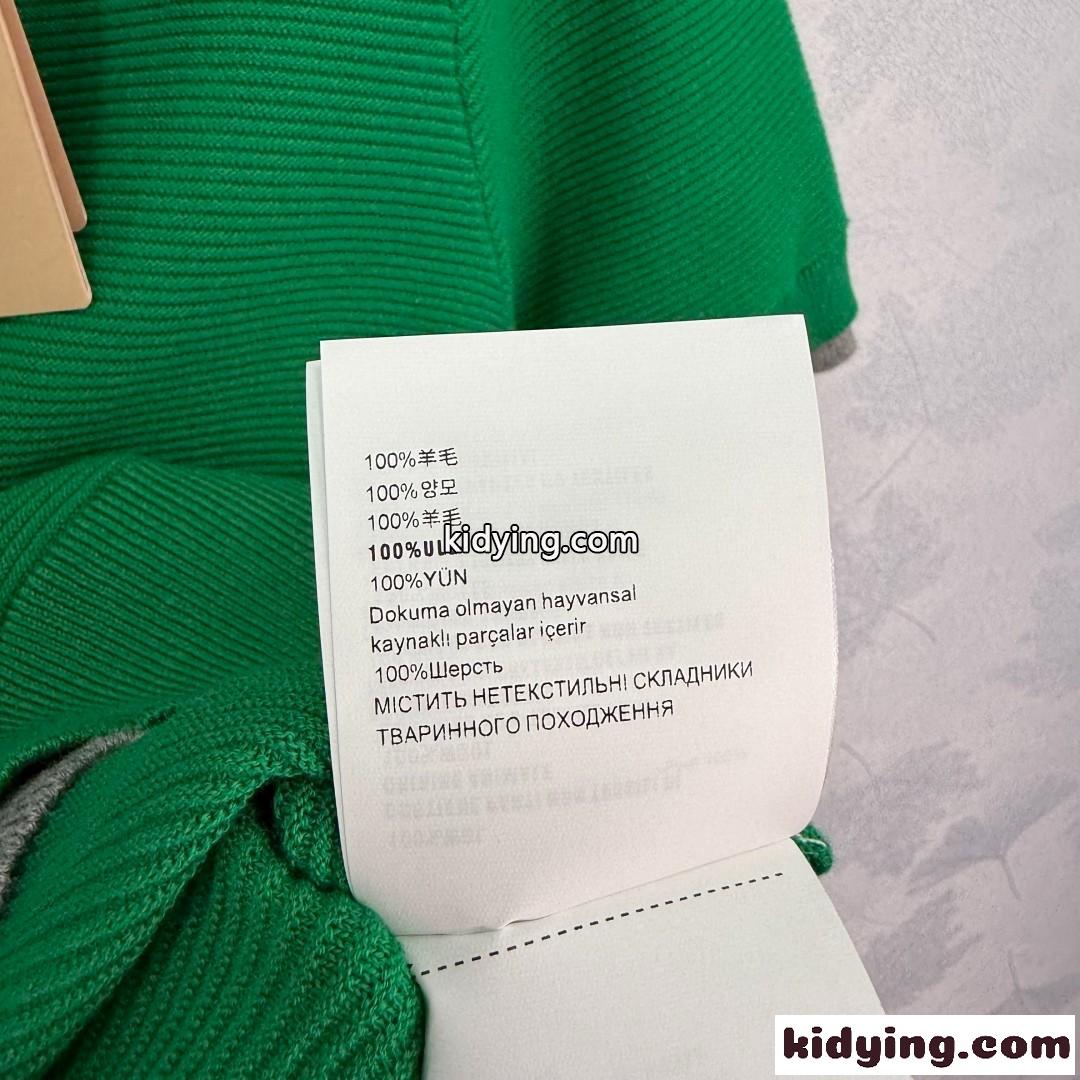 洗練された 上品 ウール ニットポロ ミュウミュウ ニット 偽物 レディース-3