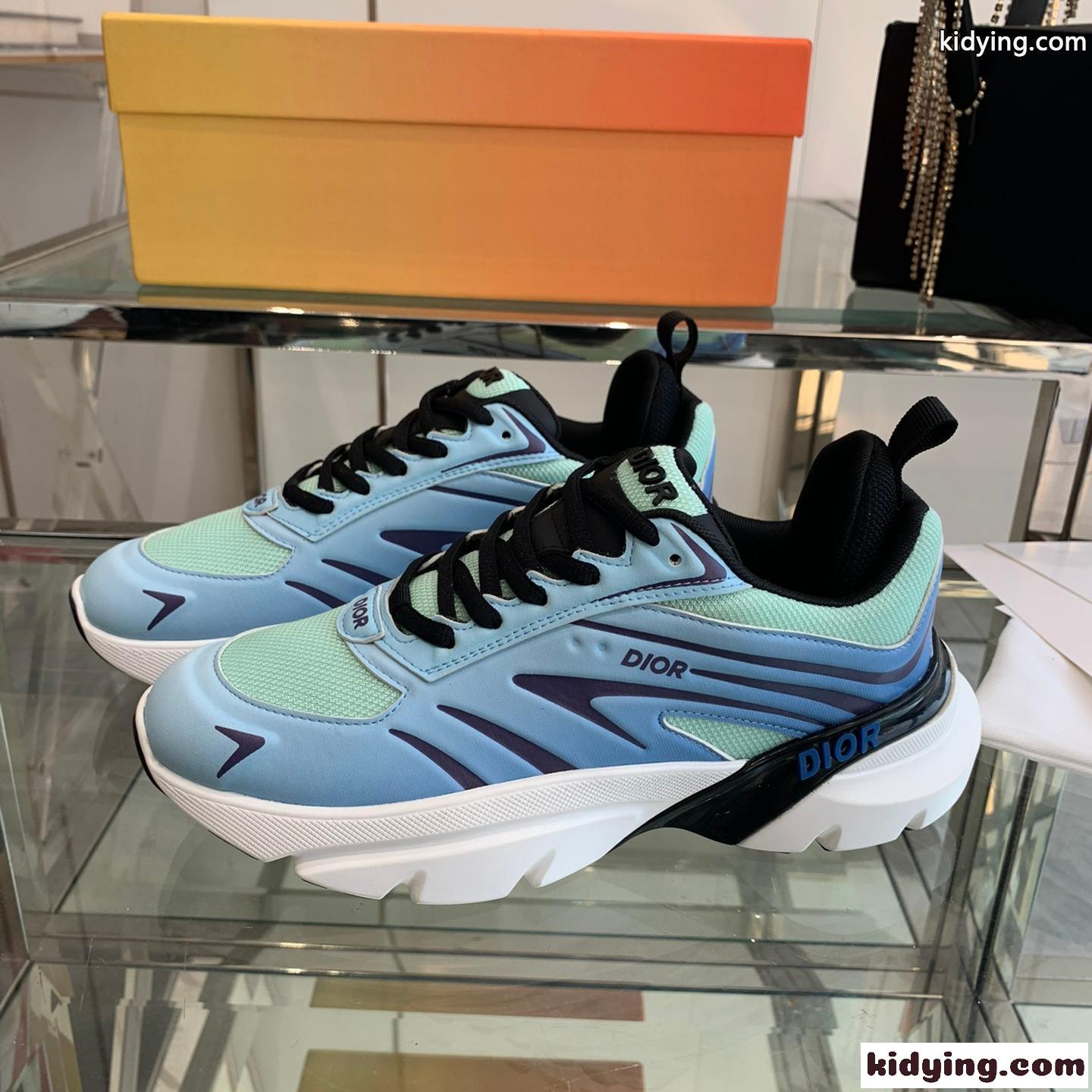 限定 大人気 DIOR AND LEWIS HAMILTON クリスチャン・ディオール スニーカー スーパーコピー ブルー-0