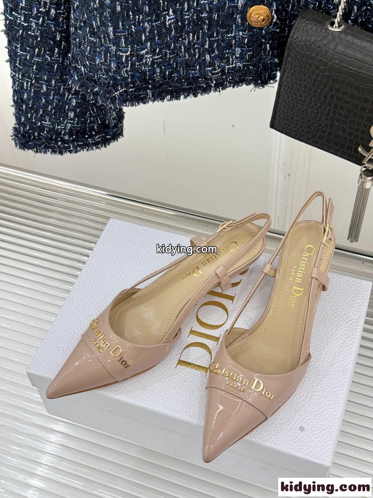 My Dior スリングバックパンプス クリスチャン・ディオール パンプス コピー ピンク-2
