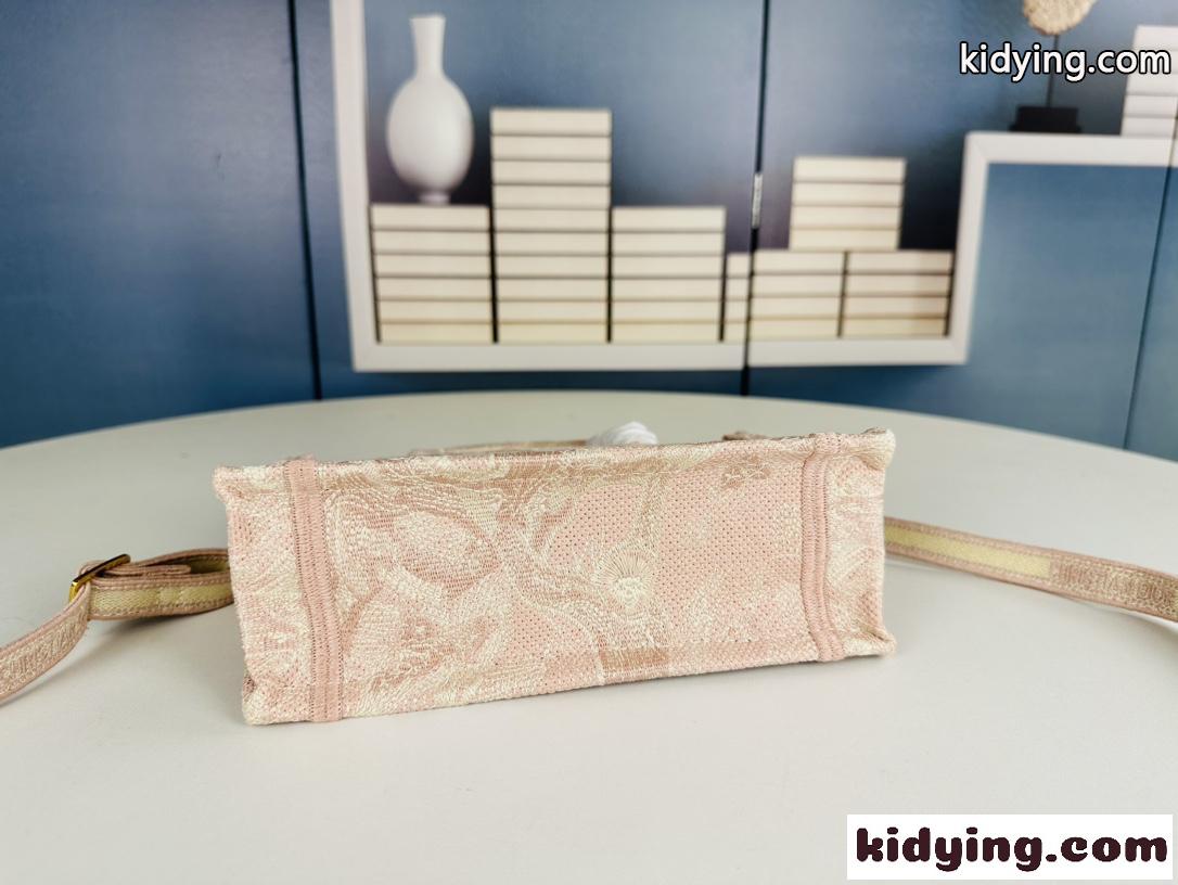 Dior Book Tote バッグ ミニ クリスチャン・ディオール バッグ コピー ピンク-3