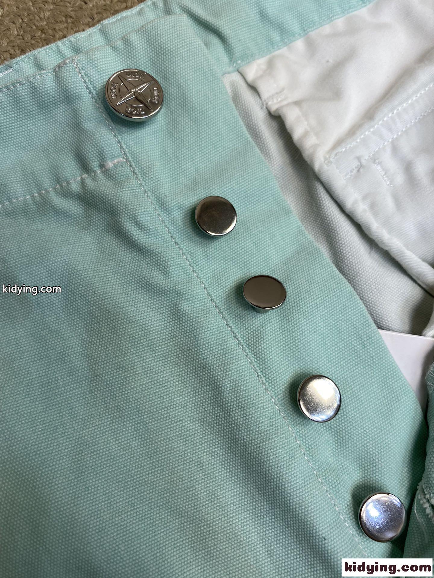 DIOR AND STONE ISLAND バミューダショートパンツ クリスチャン・ディオール パンツ コピー グリーン-3