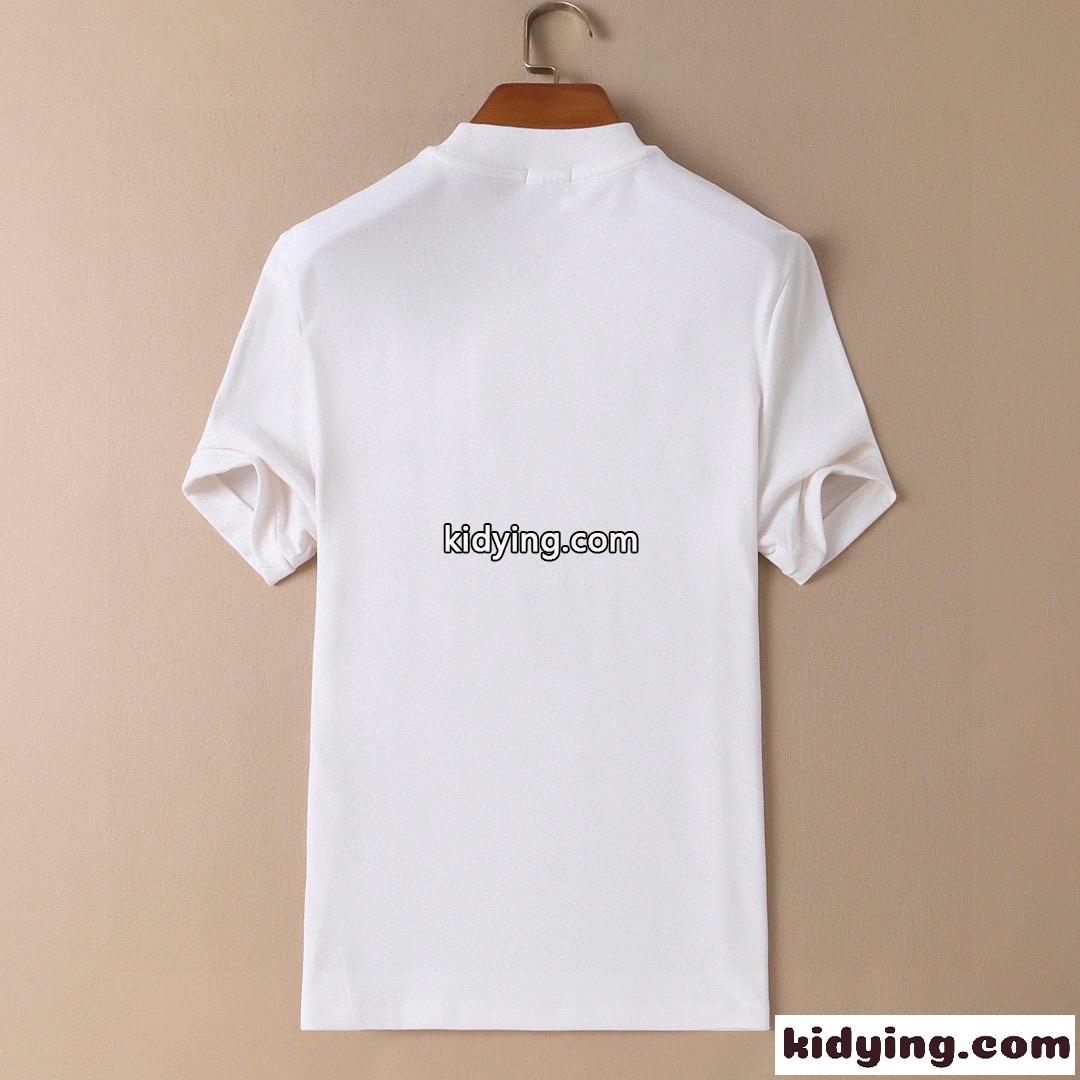 メンズ 春夏新作 柔らかい 着心地いい バーバリー 半袖tシャツ コピー カジュアル 合わせやすい ファッション 3色-3