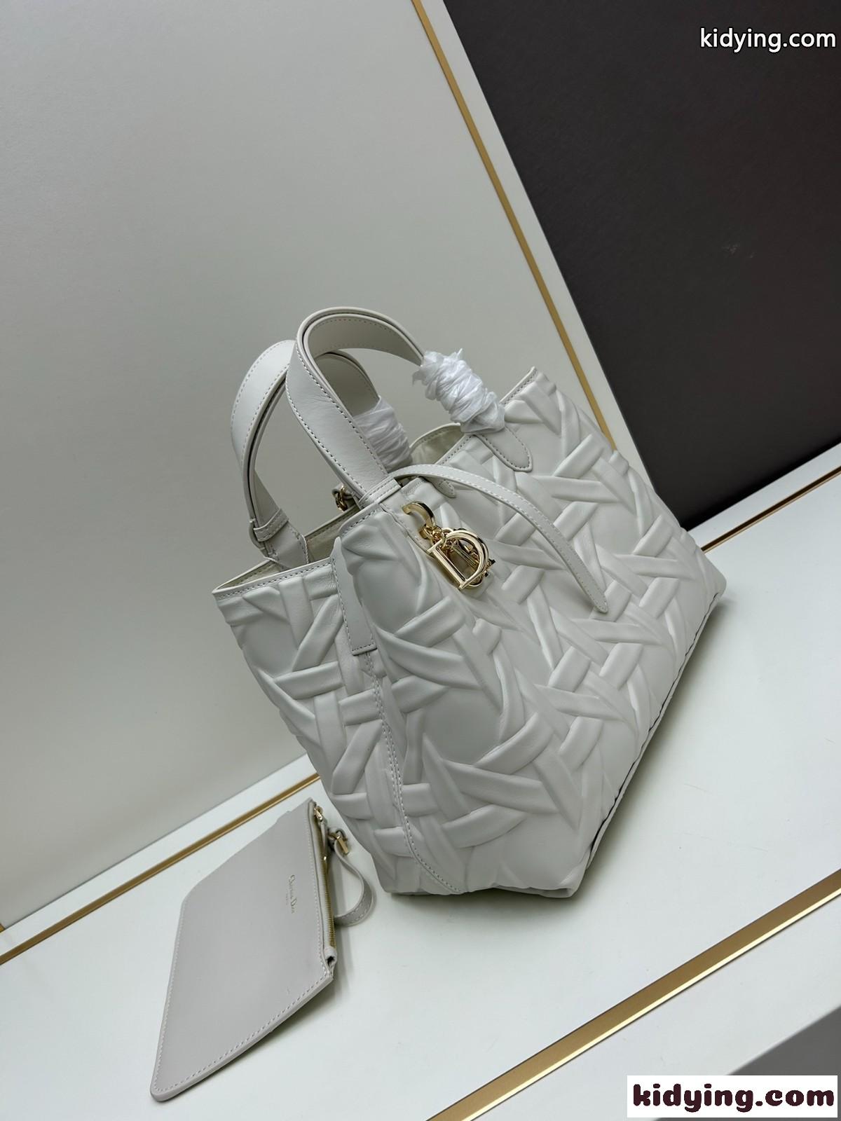 Dior Toujours バッグ ミディアム クリスチャン・ディオール バッグ コピー ホワイト-1