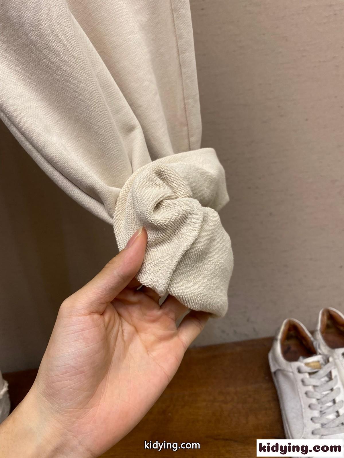 ユニセックス カジュアル スウェットパンツ バレンシアガ パンツ コピー ベージュ-3